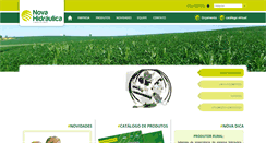 Desktop Screenshot of novahidraulica.com.br